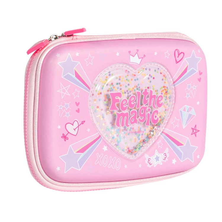 Cartuchera Escolar Mooving 2026 Quitapesares 1 Piso Con Relieve Eva Art.1506203